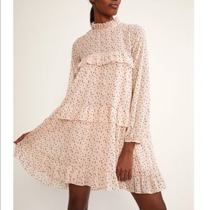 Cynthia Rowley blush dot dress